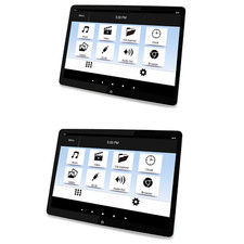 Pour Skoda 1 Kit 10.5 " Écran Tactile Android Appui-Tête 8GB + 128GB Wifi SIM