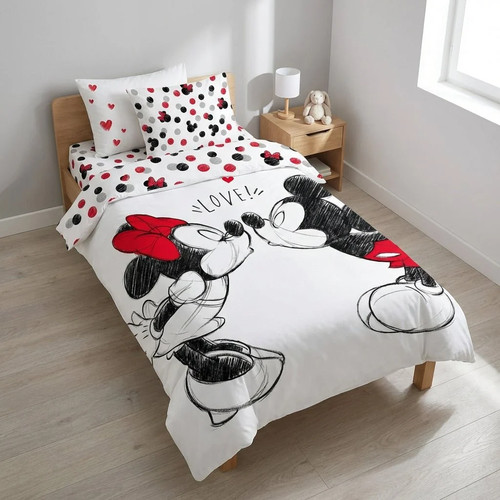 Parure lit minnie - parure,