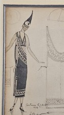 1928 - Dessin préparatoire