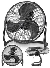 Ventilateur de sol métallique