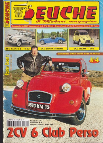 Deuche mehari magazine - &, n°04