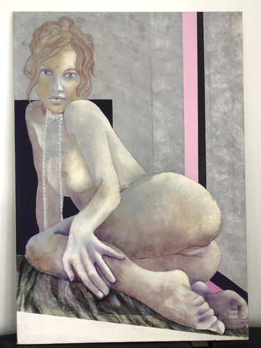 Peinture contemporaine - peinture, nu