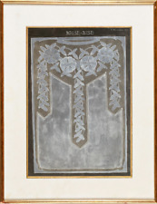 GOUACHE ORIGINALE BRISE-BISE