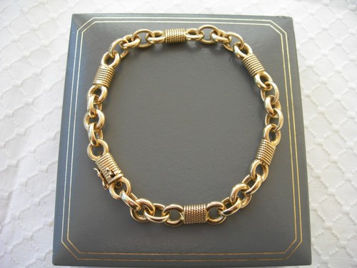 Bracelet massif jaune 18 - or,
