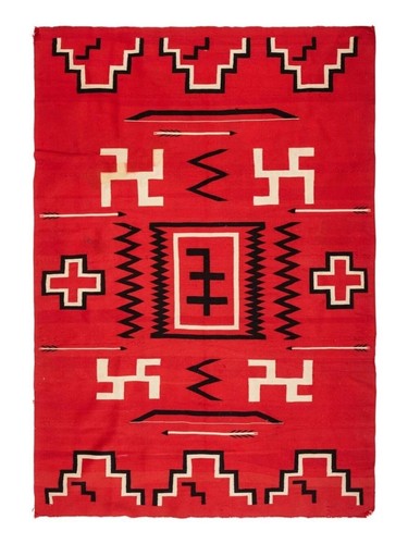 Tapis laine navajo tissé - tapis,