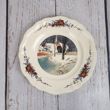 Assiette vintage en céramique