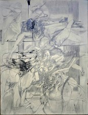 Claude Weisbuch grande feuille