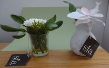 SIA petits Pots Fleurs tissu