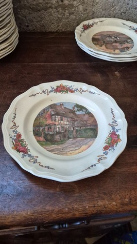 Assiette décorative vintage