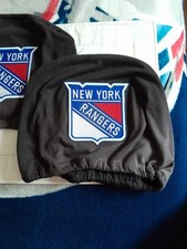Lot 2 Housses Appuie Tête Voiture NHL Hockey New York Rangers