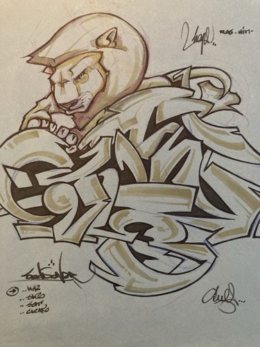 Peinture graffiti graff - peinture,
