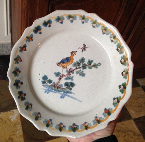 Ancienne assiette faience - en,