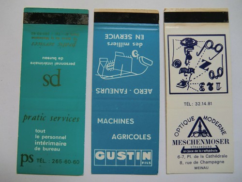 Pochettes allumettes année - pochettes,