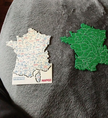 Carte france maped vintage - carte,