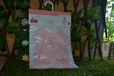PYJAMA NEUF  COROLLE AVEC BONNET ROSE 30 CM
