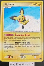 Carte Pokemon PICHU 11/17 HOLO POP9 D&P Diamant et Perle FR OCCASION