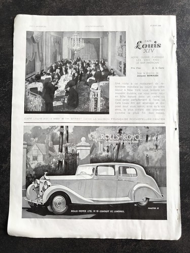Affiche publicitaire presse - de,