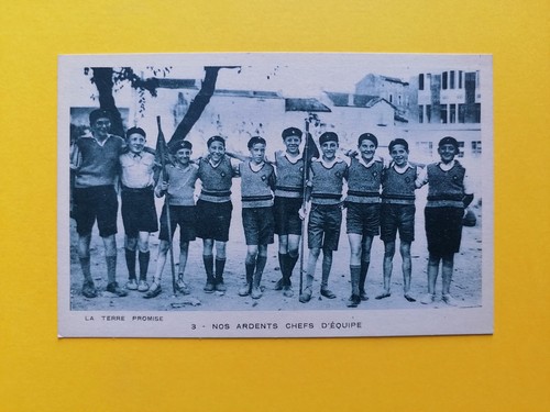 Cpa terre promise scoutisme - terre,