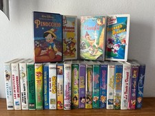 23 cassettes VHS  Dessin Animé Essentiellement WALT DISNEY  Collector Vintage