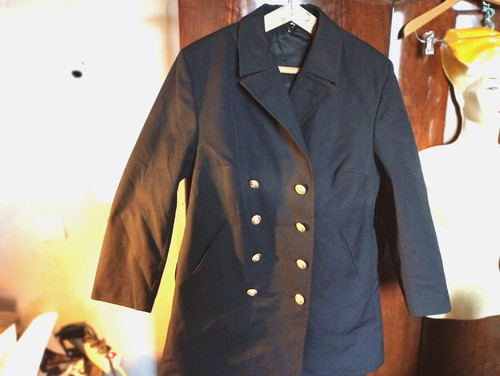 Gr40 caban femme marine - ),