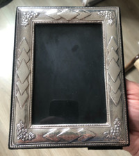 Beau Cadre Table Photo Monture Argent Fourré