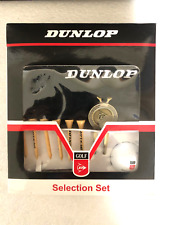 coffret d'accessoires golf tee marqueur ball crayon serviette Dunlop