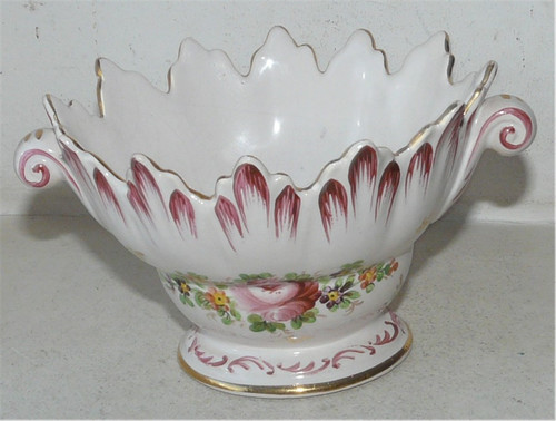 Clamecy pot faience decor - clamecy,