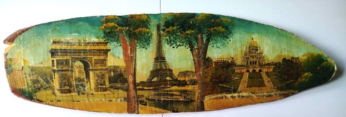 Souvenir tranche bois brut - tranche,