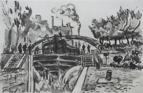 Paul signac paris - le, canal