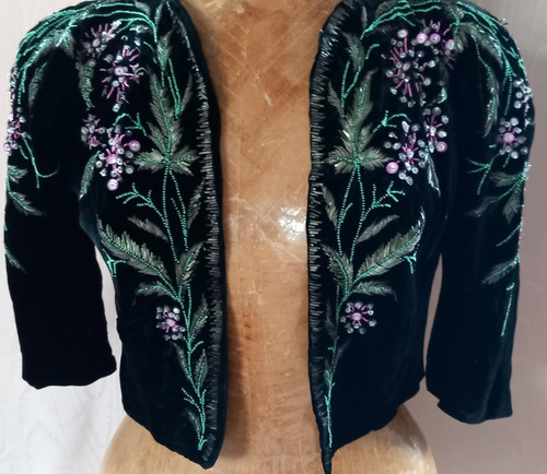 Magnifique veste bolero - , en