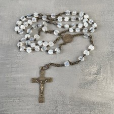 Collier chapelet ancien perles