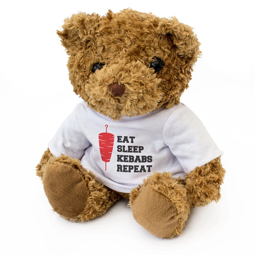 Eat sleep kebabs repeat - eat,