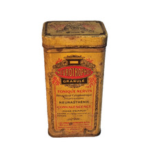 Ancienne boîte à médicaments Neurotrophol granulé Tonique Nervin