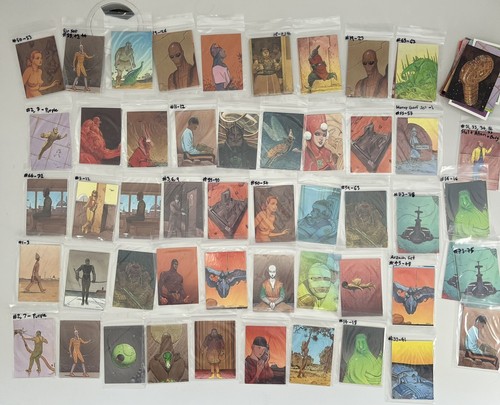 Moebius collector cards - moebius,