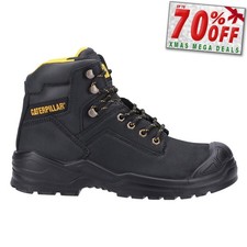Caterpillar Striver S3 Bottes De Sécurité En Cuir Pour Hommes Brown