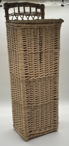 Huche pain osier vintage - osier,