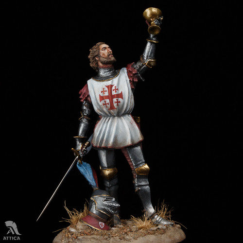 Chevalier graal 54 mm - du,