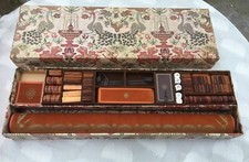 Boite jeux prestige vintage, tarot, bridge, dés poker, tapis, 316 pions,SMIR