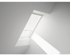 VELUX RHU 100 1028 Store Tamisant Blanc Uni avec Etriers de Fixation