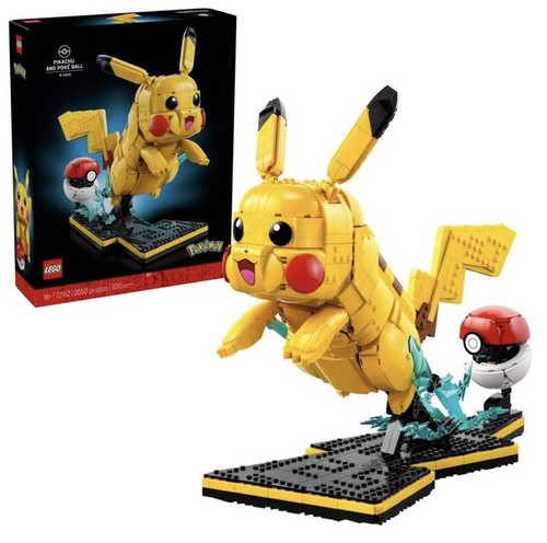 Lego pokemon 72152 pikachu and - lego,