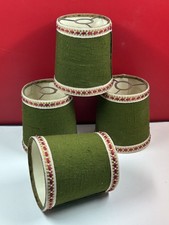 Lot de 4 PETITS ABAT JOUR EN