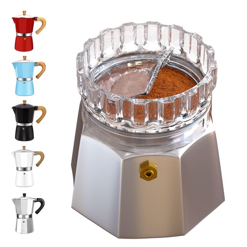 Ditosh moka pot dosing - moka, funnel