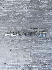 PEUGEOT Monogramme Emblème Arrière Coffre/Rear Emblem Custodes Sigles/Schriftzug