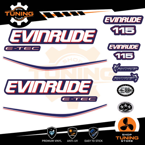 Kit autocollants pour moteur - kit,