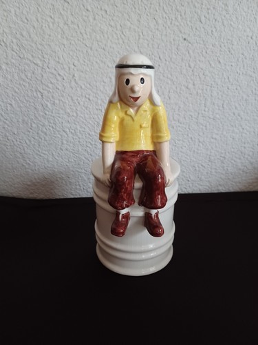 Tirelire tintin baril blanc - /,