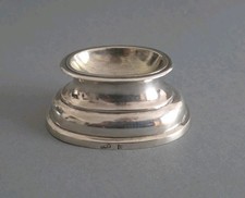 Salière En Argent Massif Du