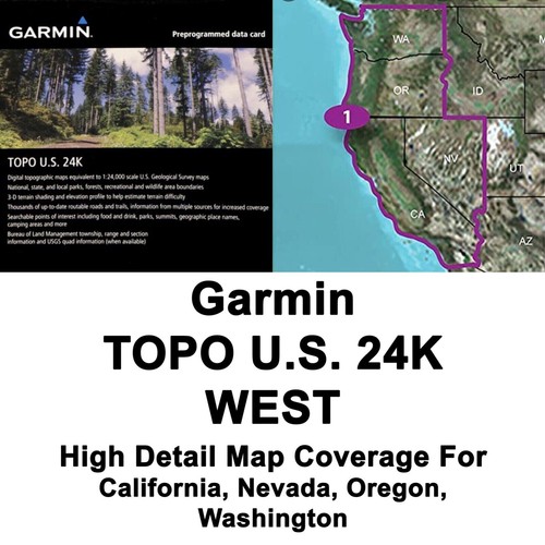 Topo 24k west gps - 24k,
