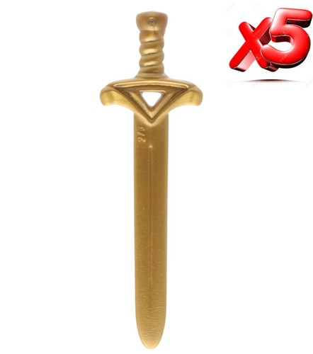 Playmobil épées dorées - x5,