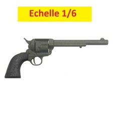 1/6 Battle Gear Toys 959 01 Revolver Colt 1873 Crosse Marron Western