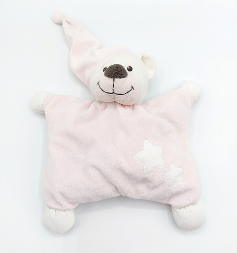 Doudou peluche semi - plat, ours